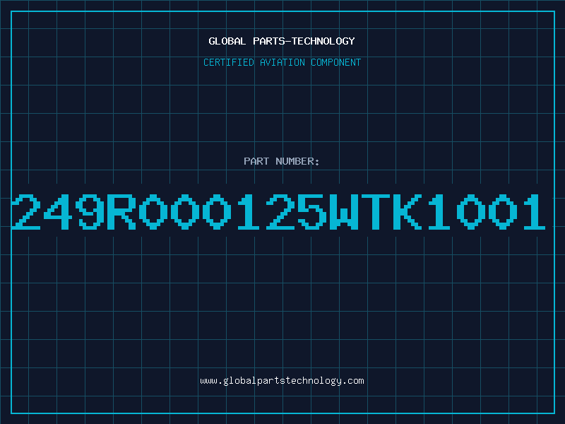Aviation Part 249R000125WTK1001