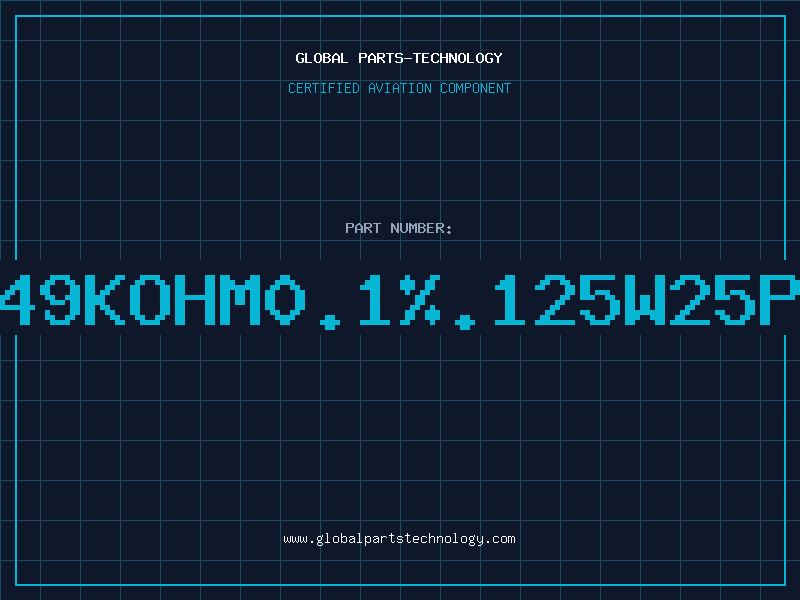 Aviation Part 249kohm0.1%.125W25pp