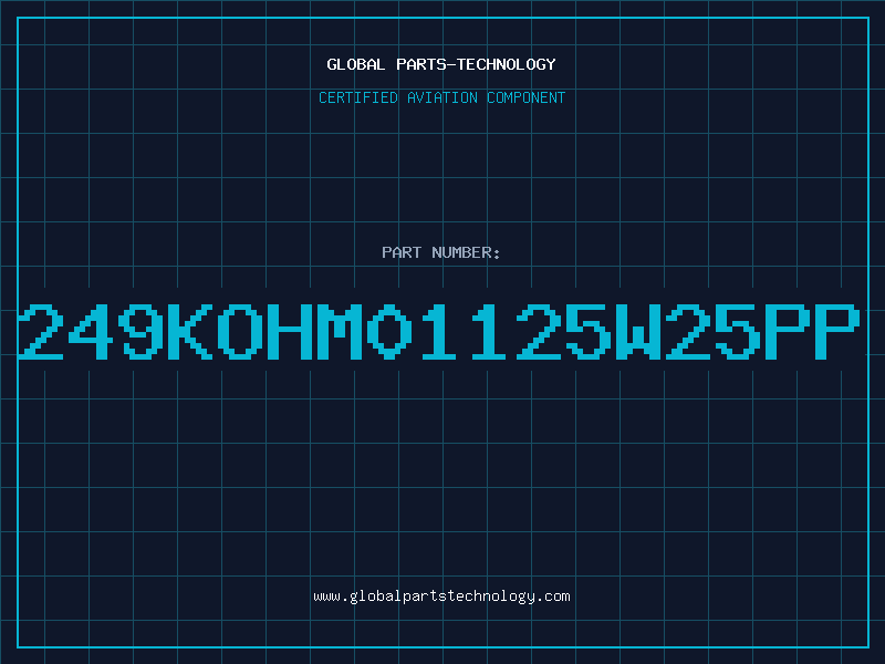 Aviation Part 249kohm01125W25pp