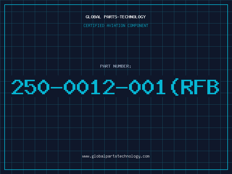 Aviation Part 250-0012-001(RFB