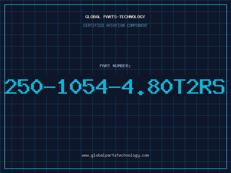Aviation Part 250-1054-4.80T2RS