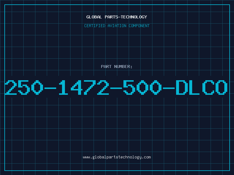 Aviation Part 250-1472-500-DLCO
