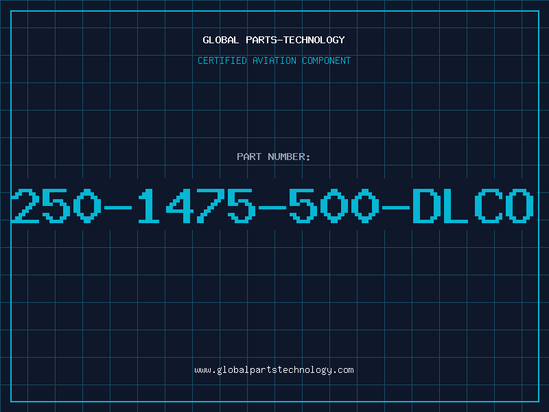 Aviation Part 250-1475-500-DLCO