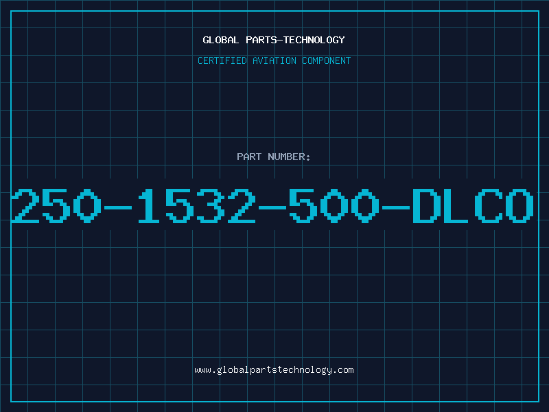Aviation Part 250-1532-500-DLCO