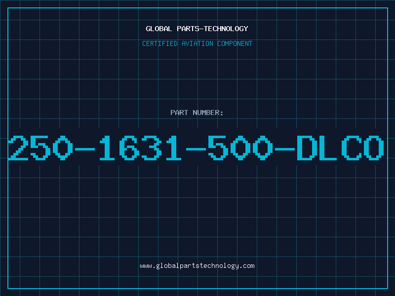 Aviation Part 250-1631-500-DLCO