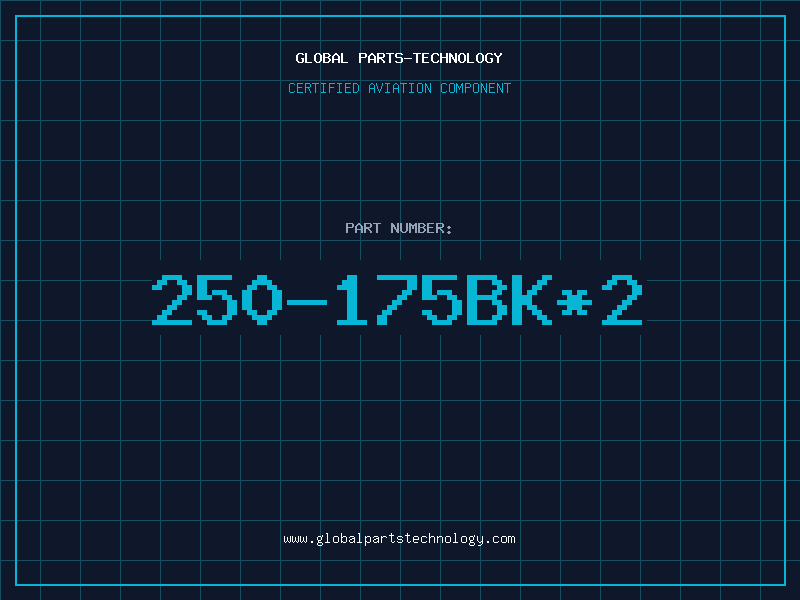 Aviation Part 250-175BK*2