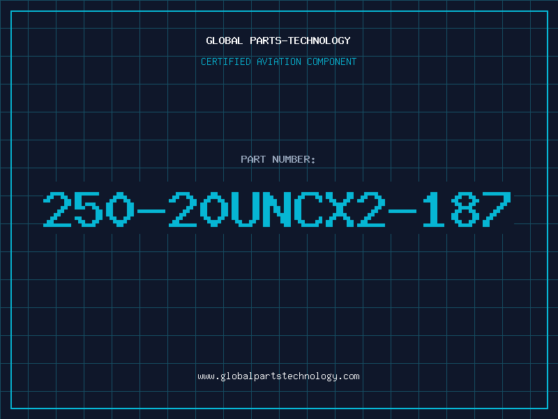 Aviation Part 250-20UNCX2-187