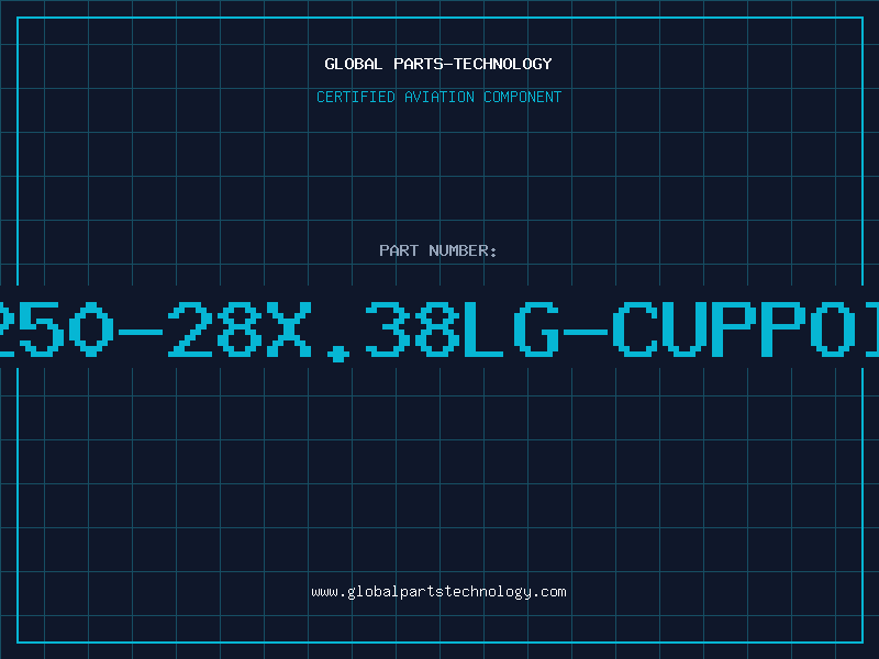 Aviation Part 250-28X.38LG-CUPPOI