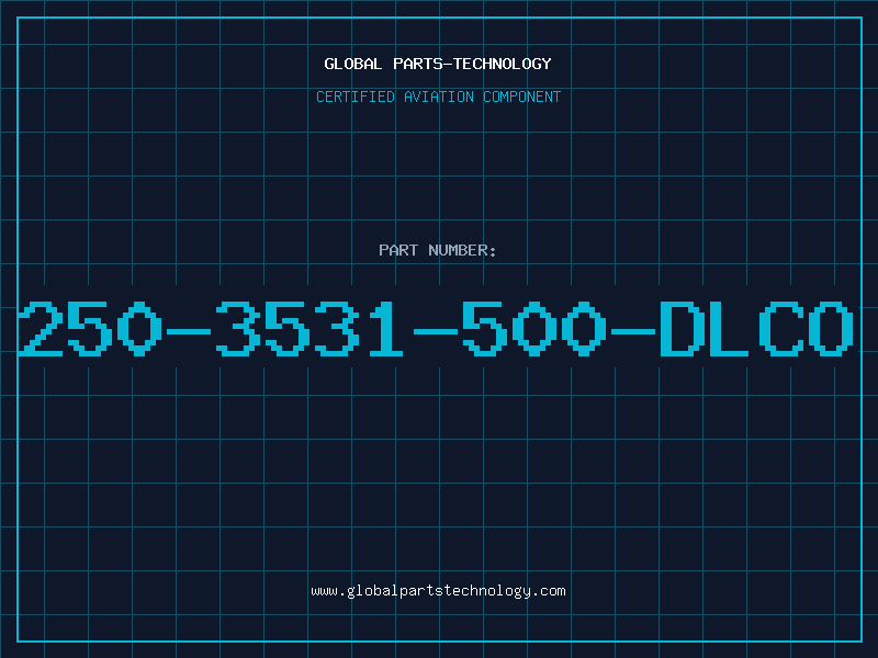 Aviation Part 250-3531-500-DLCO