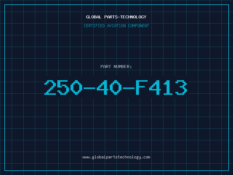Aviation Part 250-40-F413