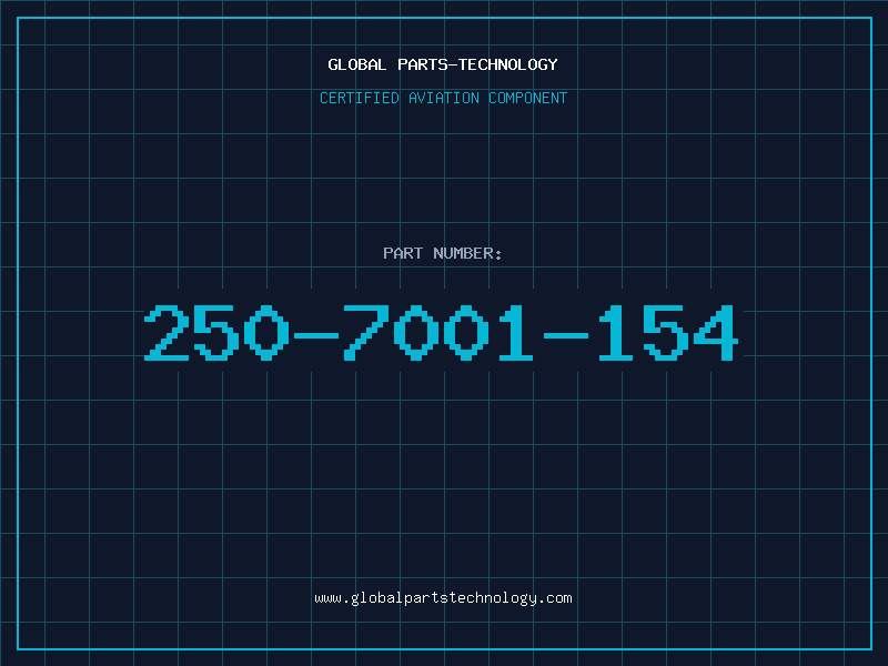 Aviation Part 250-7001-154