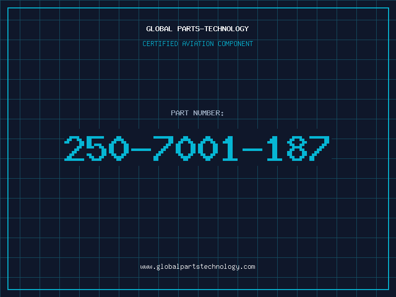 Aviation Part 250-7001-187