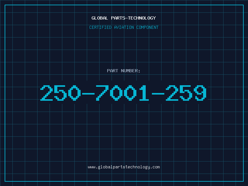 Aviation Part 250-7001-259