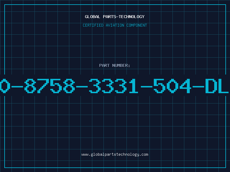 Aviation Part 250-8758-3331-504-DLCO
