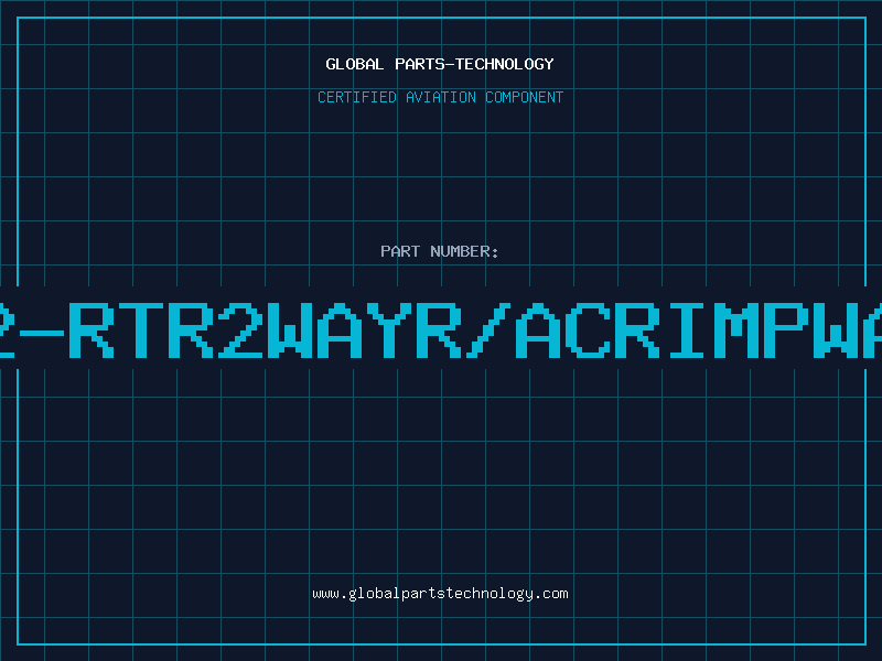 Aviation Part 2500-02-RTR2WAYR/ACRIMPWAFER0.1