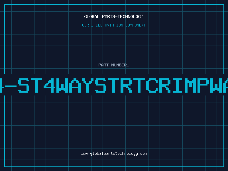 Aviation Part 2500-04-ST4WAYSTRTCRIMPWAFER0.1