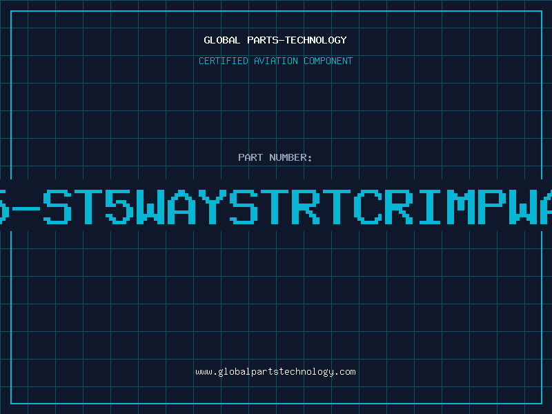 Aviation Part 2500-05-ST5WAYSTRTCRIMPWAFER0.1