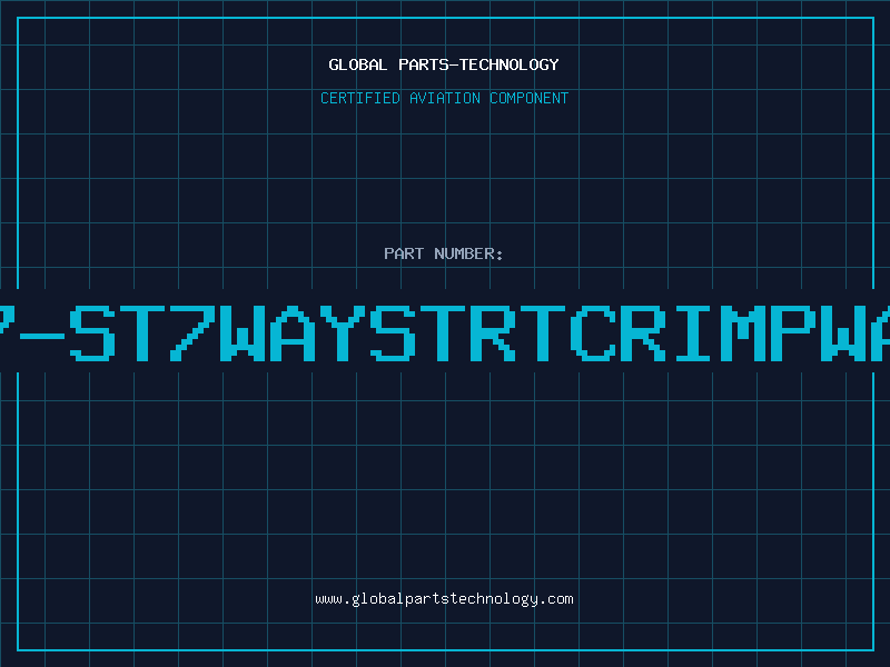 Aviation Part 2500-07-ST7WAYSTRTCRIMPWAFER0.1