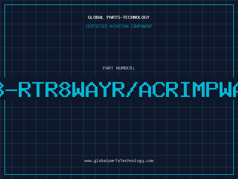 Aviation Part 2500-08-RTR8WAYR/ACRIMPWAFER0.1