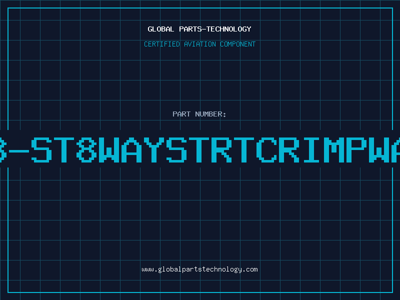 Aviation Part 2500-08-ST8WAYSTRTCRIMPWAFER0.1