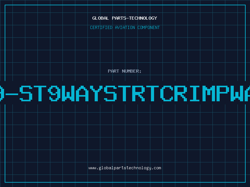 Aviation Part 2500-09-ST9WAYSTRTCRIMPWAFER0.1