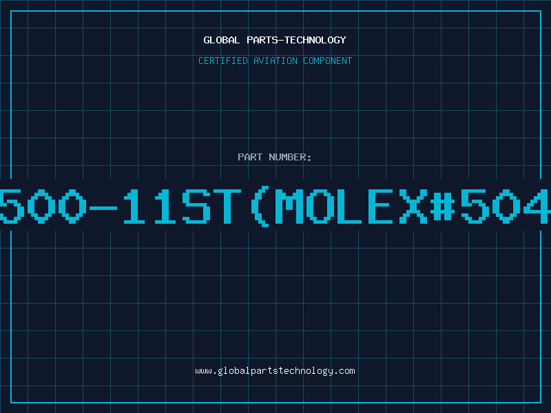 Aviation Part 2500-11ST(MOLEX#5045