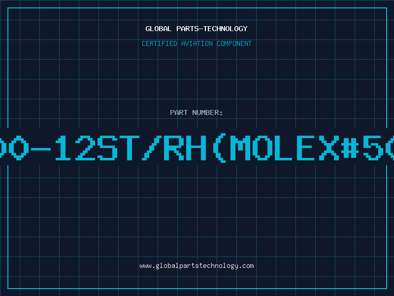 Aviation Part 2500-12ST/RH(MOLEX#5045