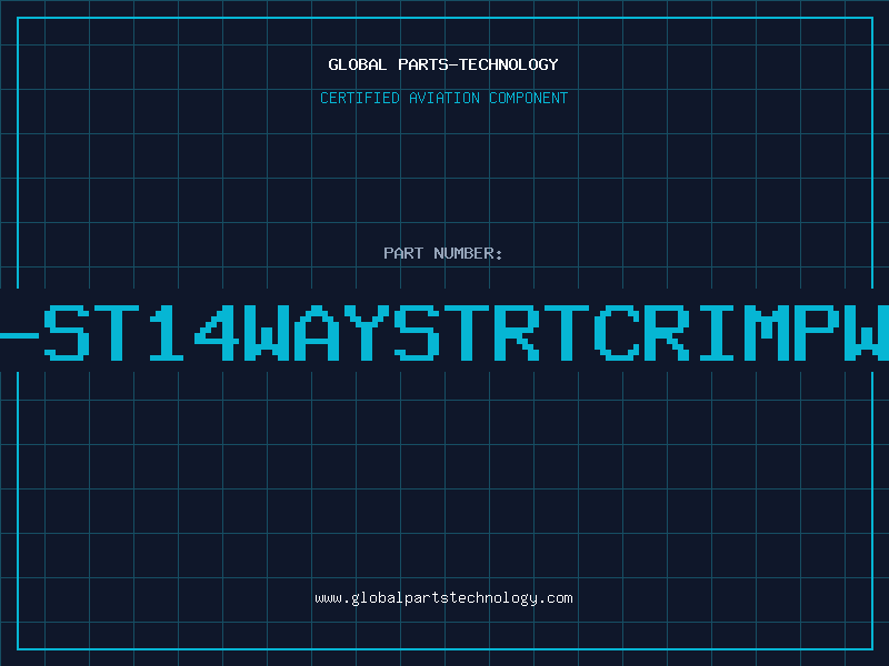 Aviation Part 2500-14-ST14WAYSTRTCRIMPWAFER0.1