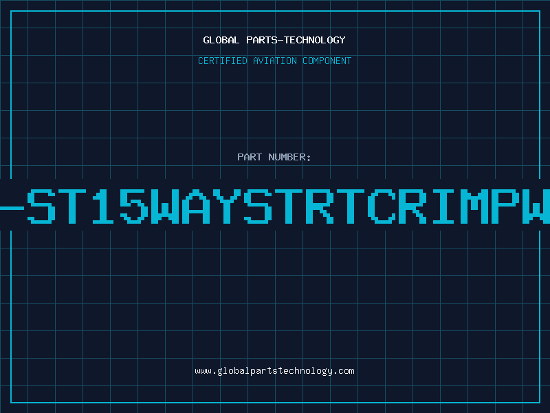 Aviation Part 2500-15-ST15WAYSTRTCRIMPWAFER0.1