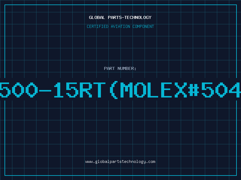 Aviation Part 2500-15RT(MOLEX#5046