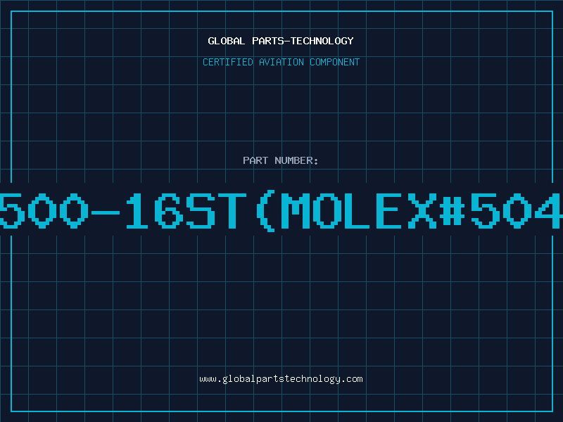 Aviation Part 2500-16ST(MOLEX#5045