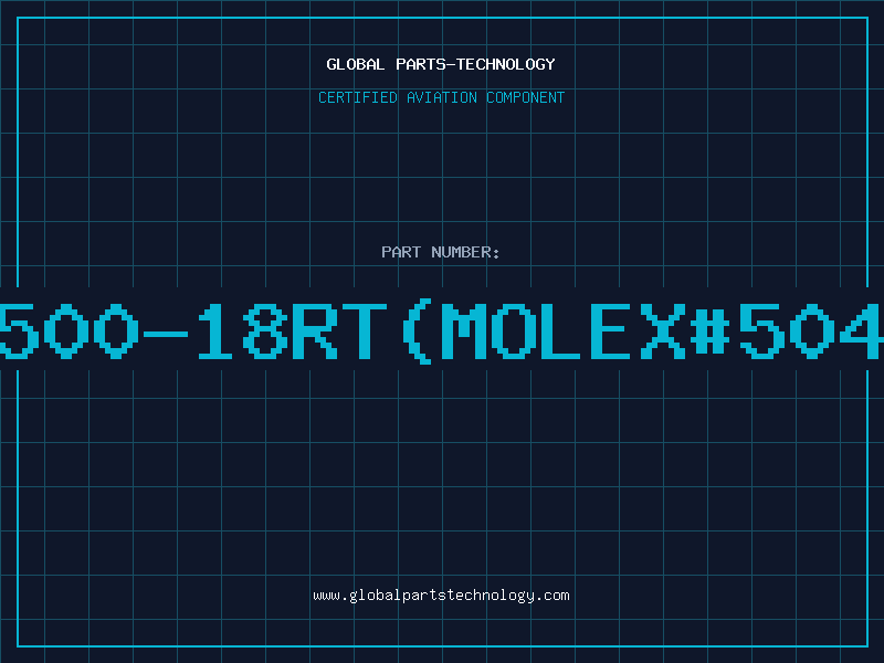 Aviation Part 2500-18RT(MOLEX#5046