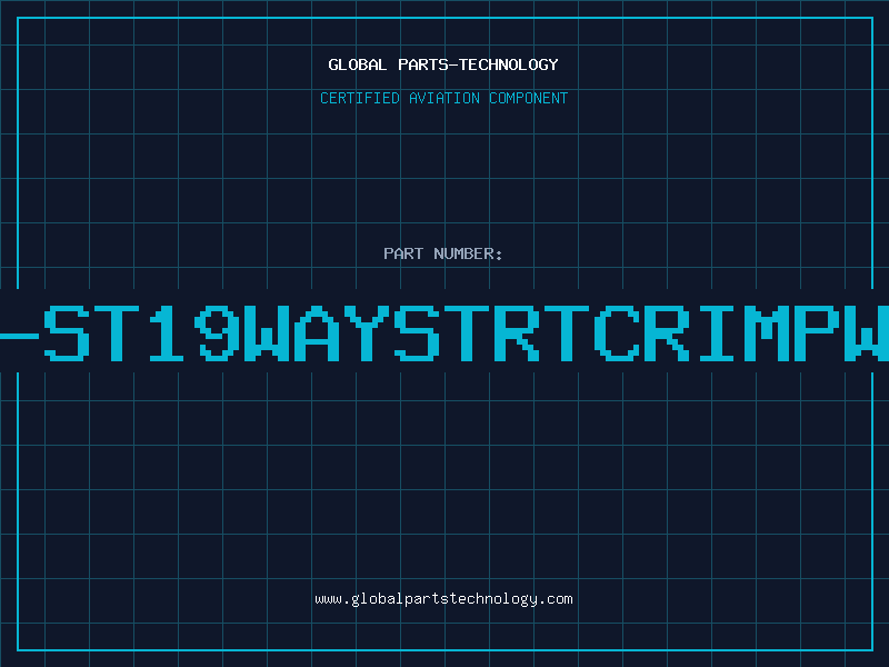 Aviation Part 2500-19-ST19WAYSTRTCRIMPWAFER0.1