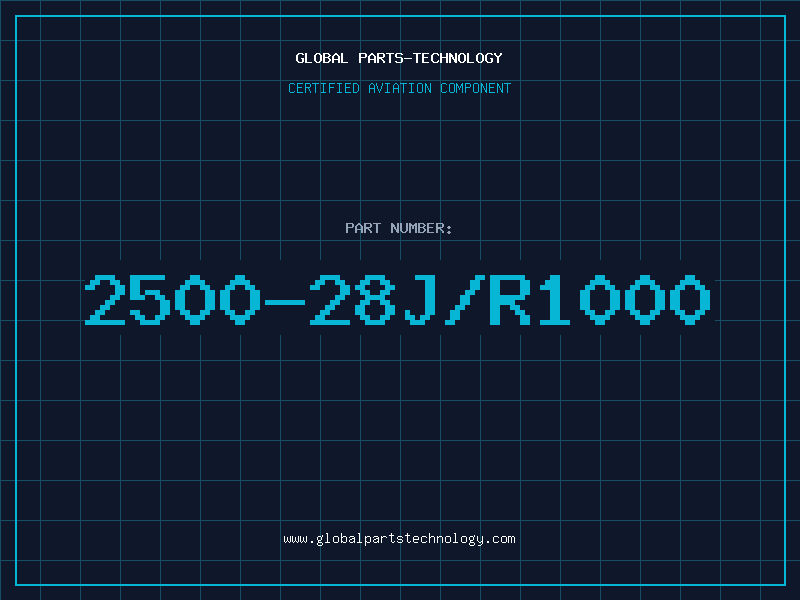 Aviation Part 2500-28J/R1000