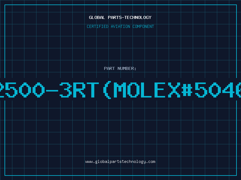 Aviation Part 2500-3RT(MOLEX#5046