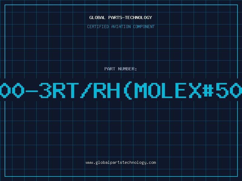 Aviation Part 2500-3RT/RH(MOLEX#5046