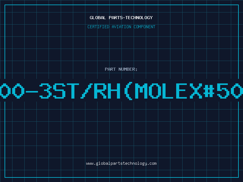Aviation Part 2500-3ST/RH(MOLEX#5045