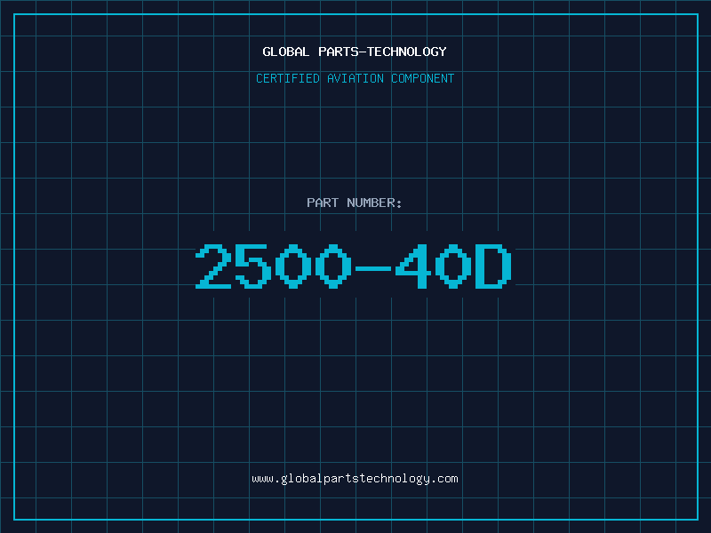 Aviation Part 2500-40D