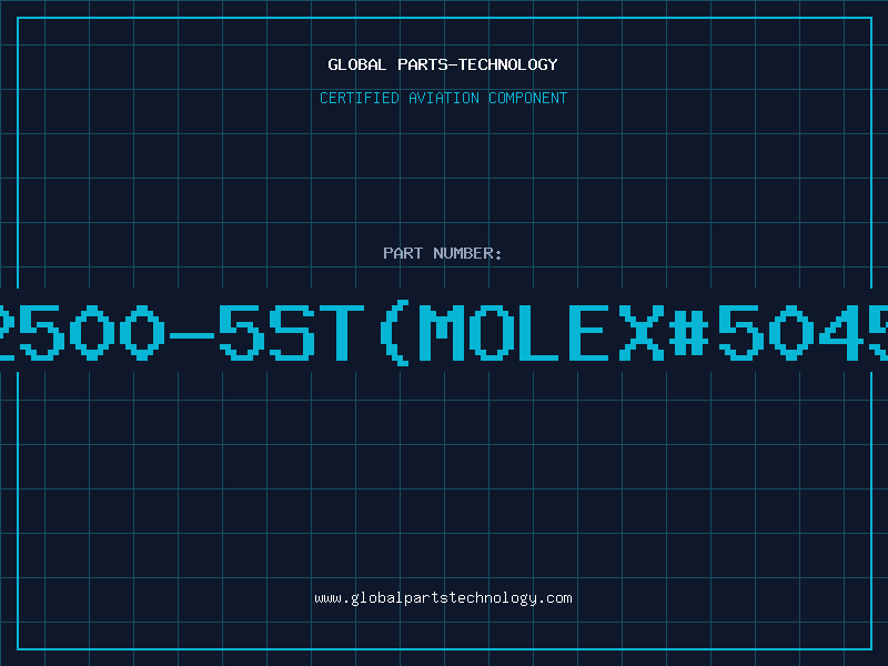 Aviation Part 2500-5ST(MOLEX#5045