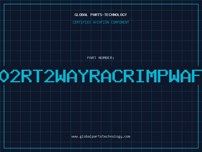 Aviation Part 250002RT2WAYRACRIMPWAFER01