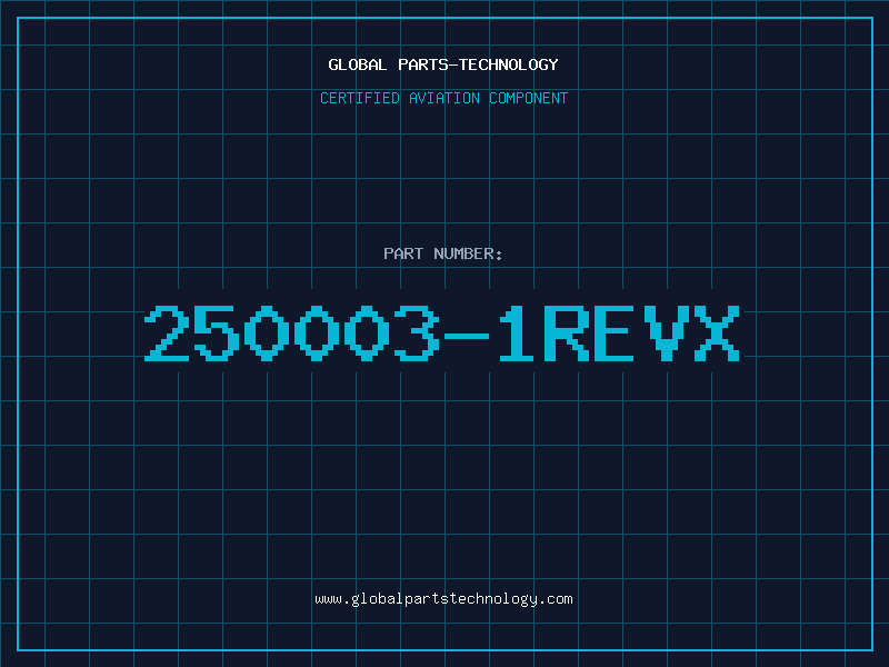 Aviation Part 250003-1REVX