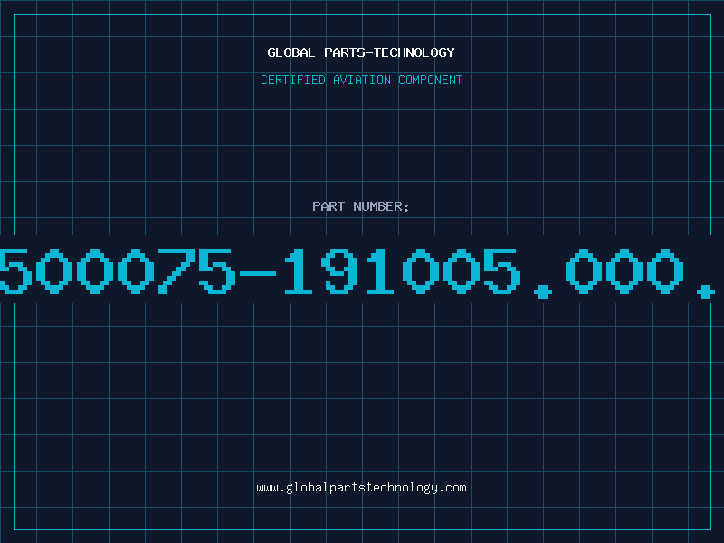 Aviation Part 2500075-191005.000.0