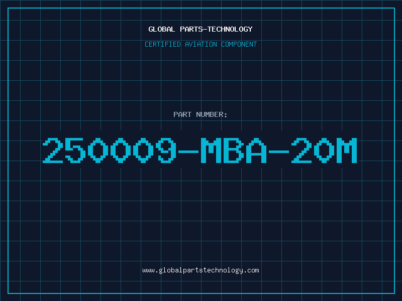 Aviation Part 250009-MBA-20M