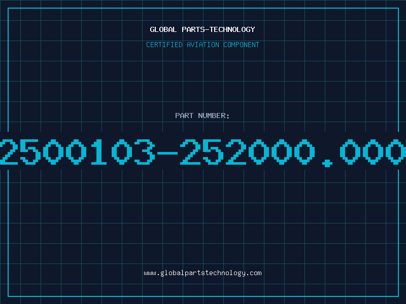 Aviation Part 2500103-252000.000