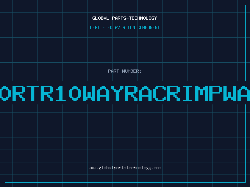 Aviation Part 250010RTR10WAYRACRIMPWAFER01