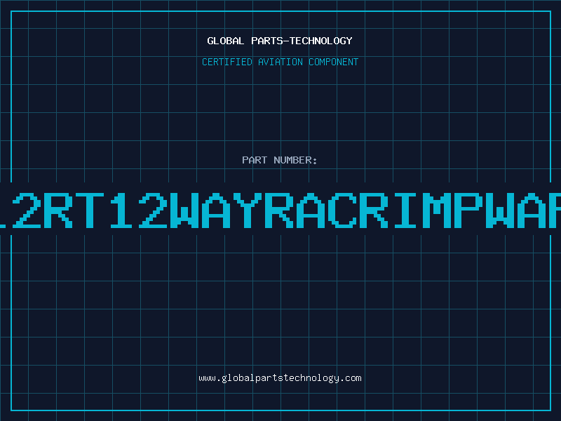 Aviation Part 250012RT12WAYRACRIMPWAFER01