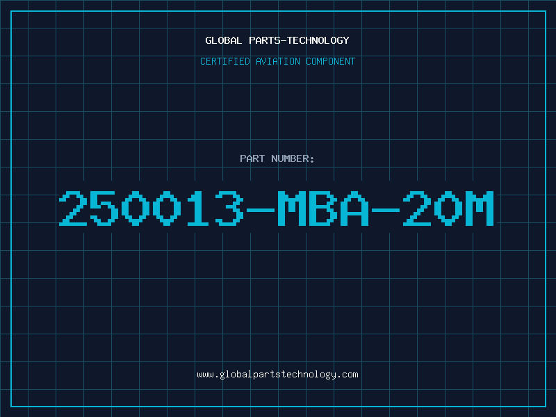 Aviation Part 250013-MBA-20M