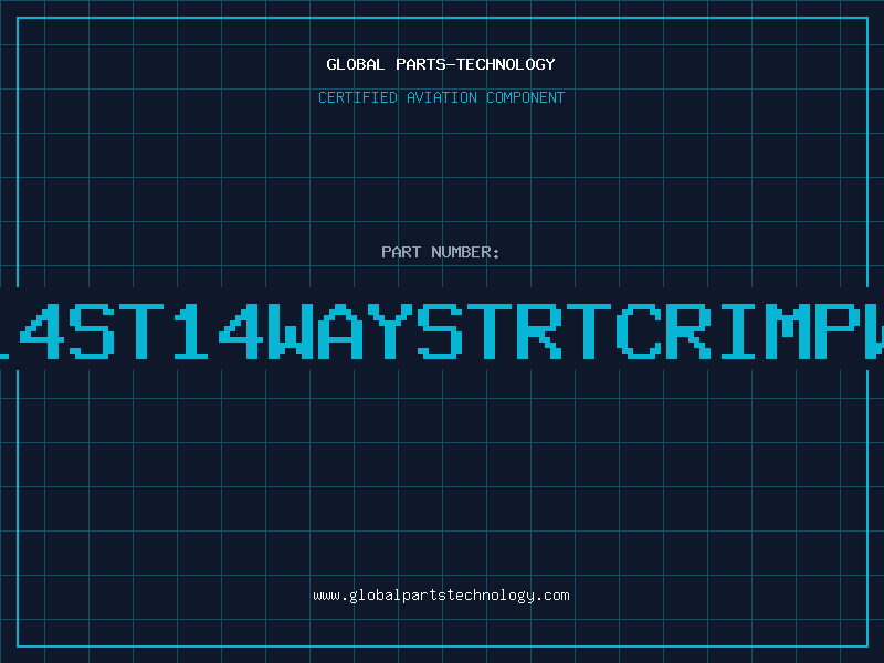 Aviation Part 250014ST14WAYSTRTCRIMPWAFER