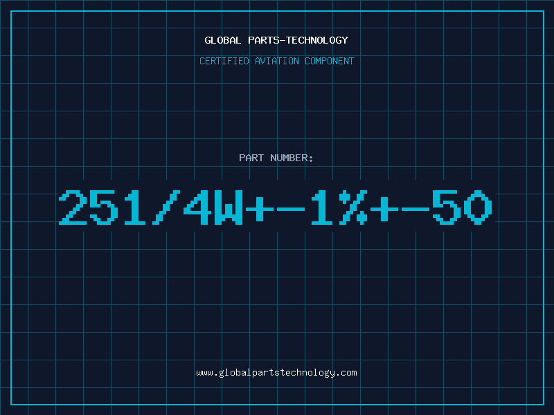Aviation Part 251/4W+-1%+-50