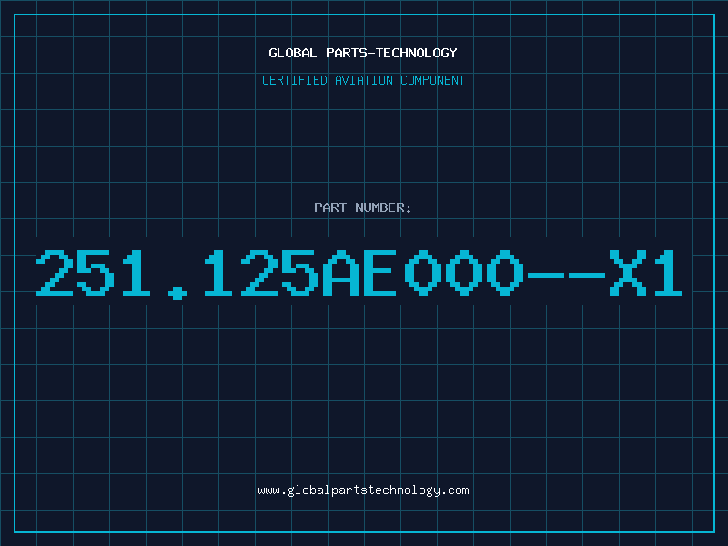 Aviation Part 251.125AE000--X1